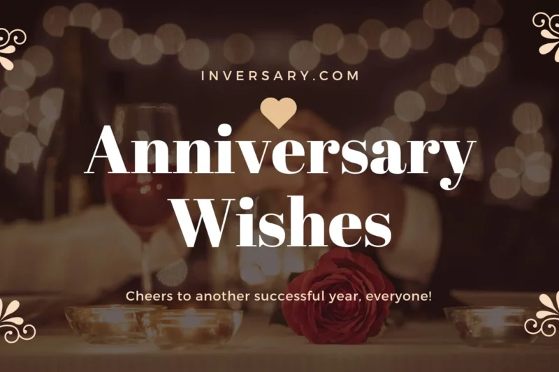 Anniversary Wishes |537 That’ll Make Your Partner Smile in 2025