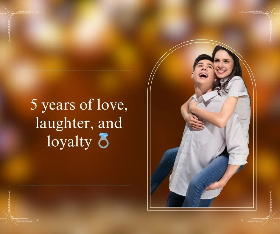 5-Year Anniversary Captions