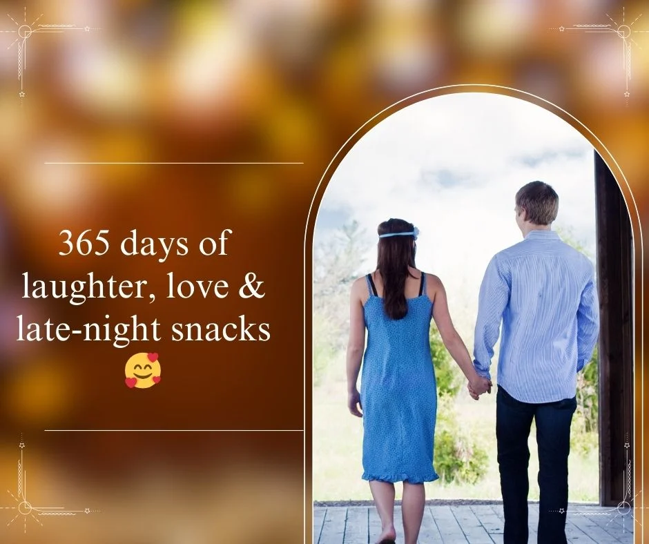First Anniversary Captions 