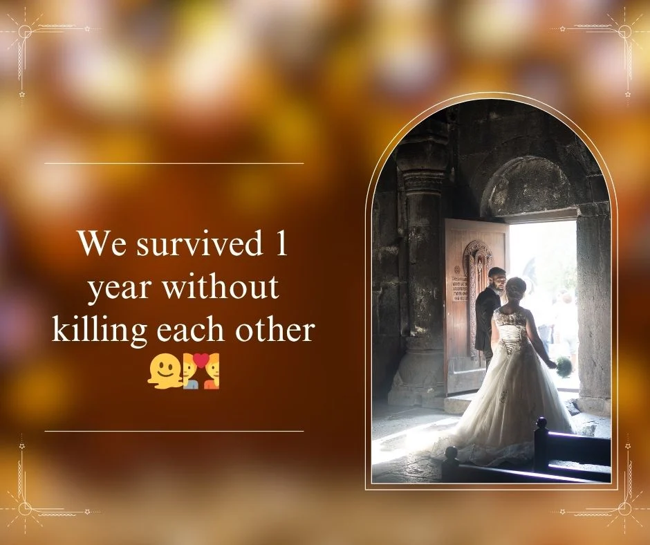 First Anniversary Captions for Instagram