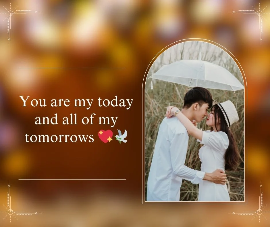 Romantic Captions for Your 1 Year Anniversary Post ❤️🌹