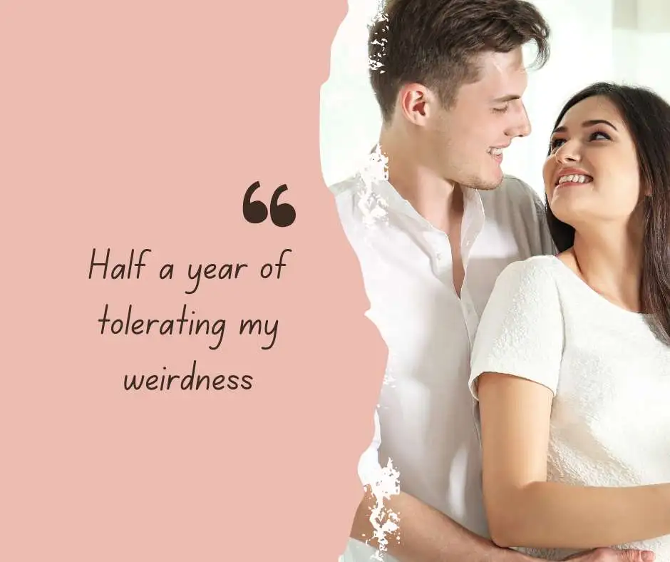 Funny and Flirty 6 Month Captions to Keep It Light