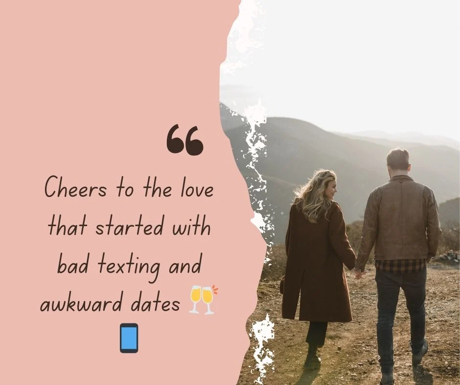 Romantic Milestone Captions