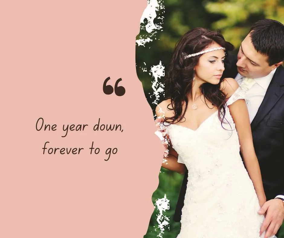 1-Year Engagement Anniversary Milestone Captions