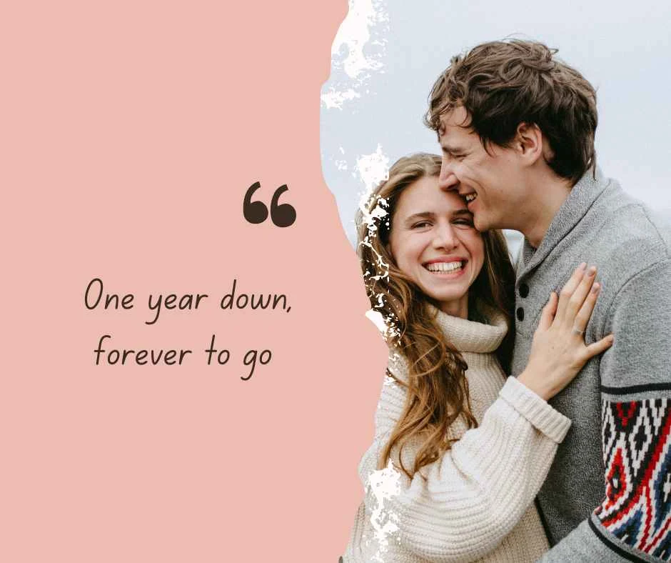 1st Anniversary Captions For Husband: Celebrating One Beautiful Year Together