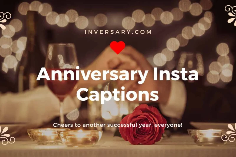 Anniversary Insta Captions | 201 That Celebrate Love and Milestones Perfectly 2025