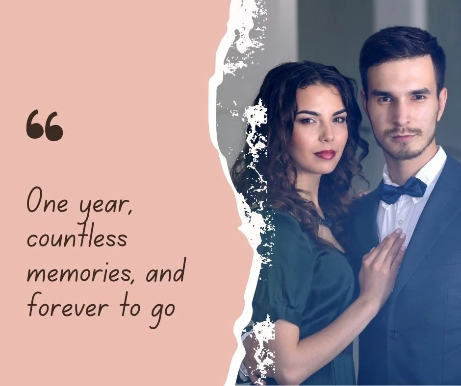 1st Anniversary Captions for BF 🎉 One Year of Love