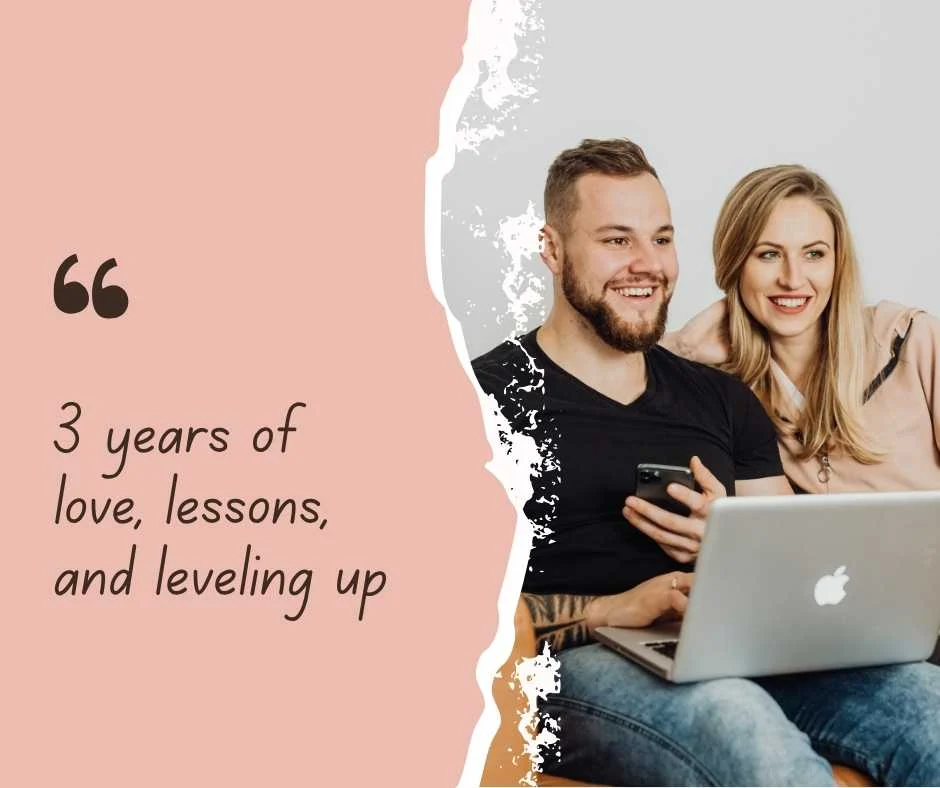Captions for Reflecting on Growth After 3 Years of Marriage