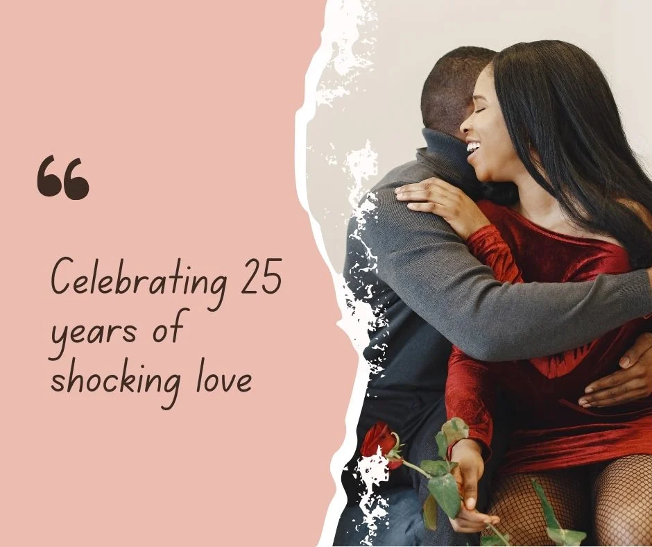 Captions for Sharing Your 25th Anniversary on Social Media