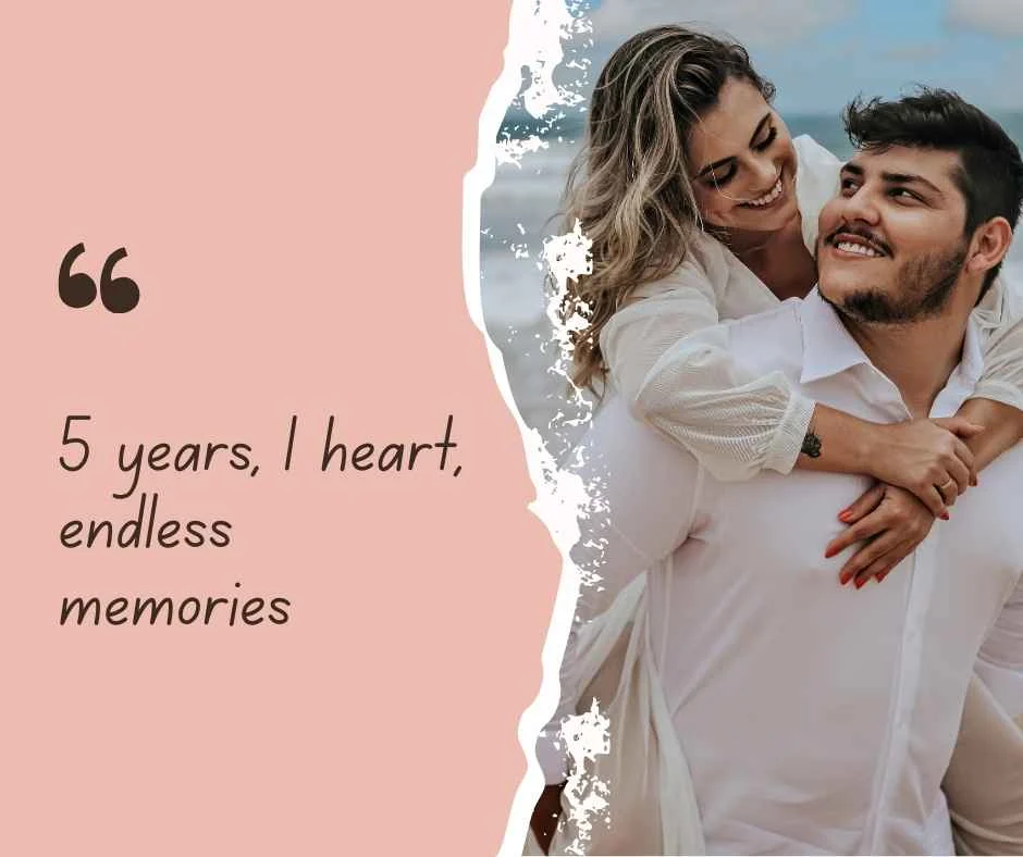 Celebrating 5 Years of Love and Laughter Together
