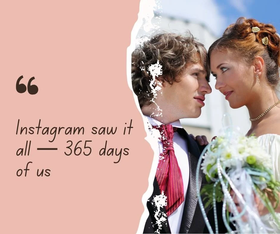 First Anniversary Captions for Instagram – Picture-Perfect Love