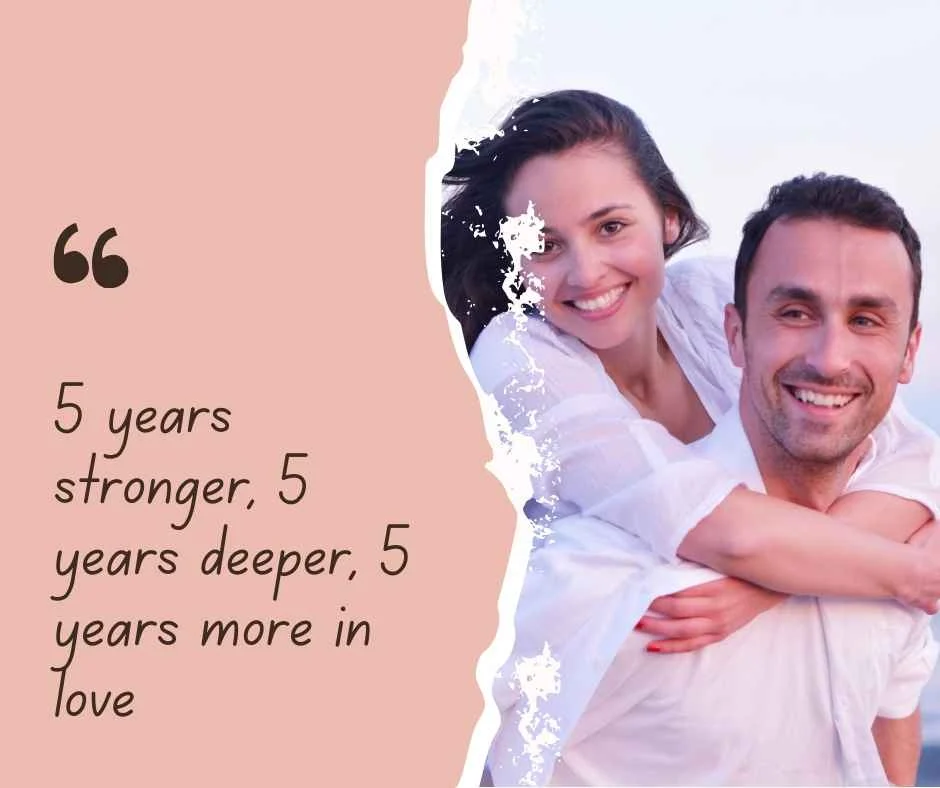Five-Year Relationship Milestone Captions to Mark the Moment