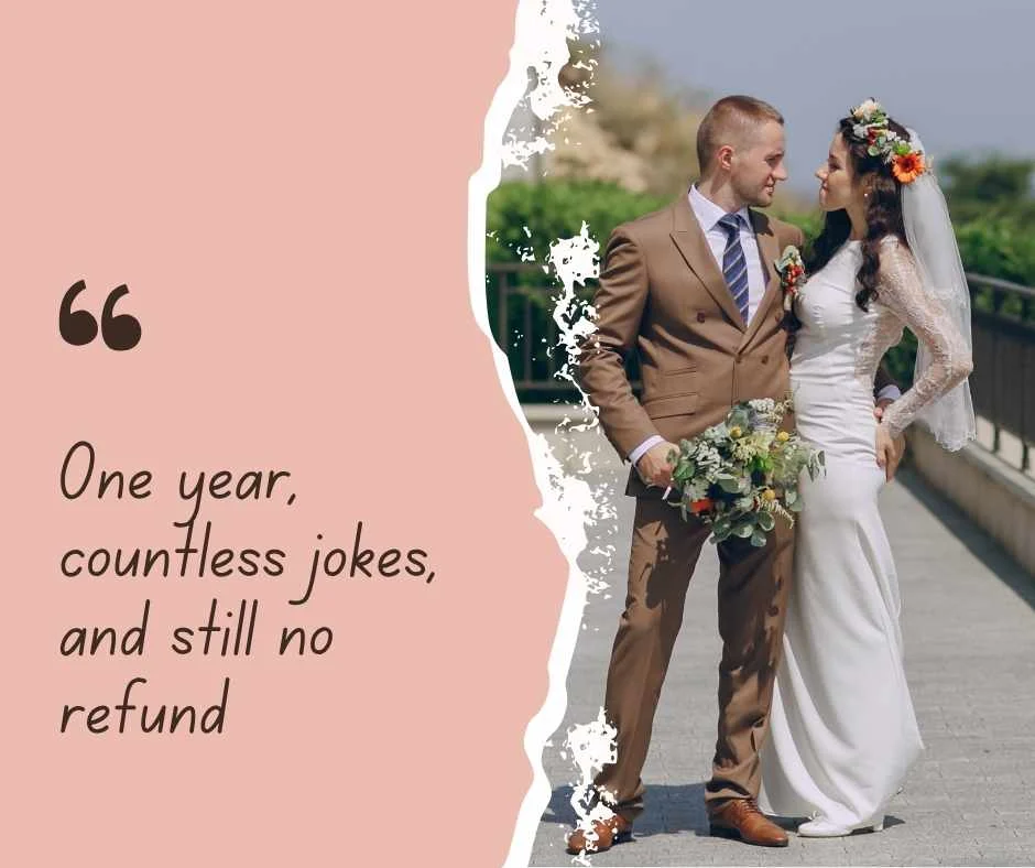  Funny 1 Year Anniversary Captions to Celebrate the Milestone