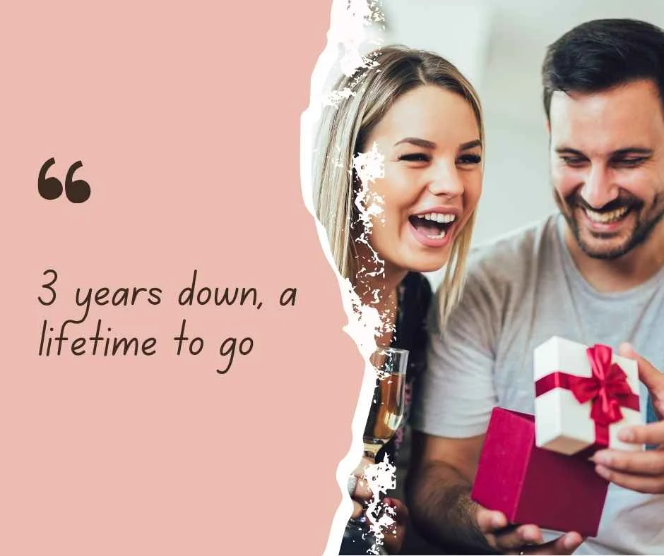 Milestone 3-Year Anniversary Captions for Instagram