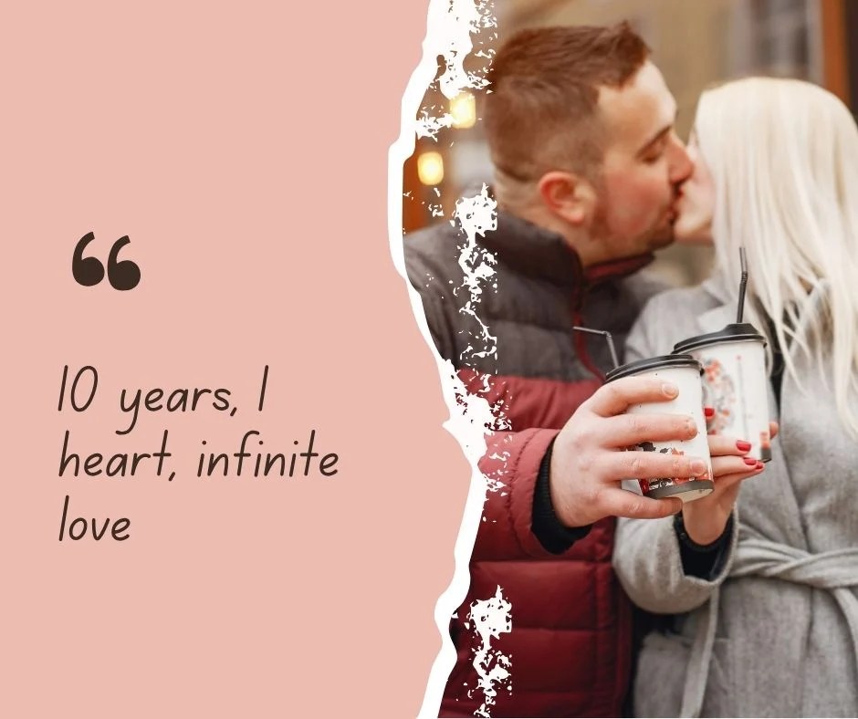 Milestone Anniversary Captions for 10, 20, or More Years