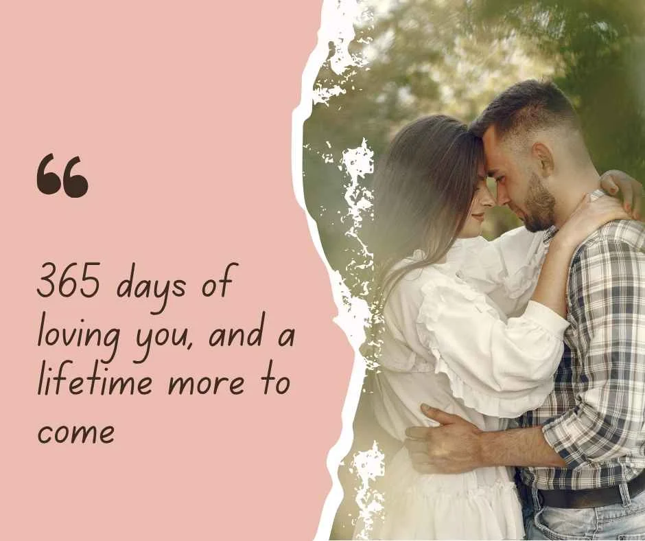 Romantic 1st Year Anniversary Captions to Celebrate Your Love