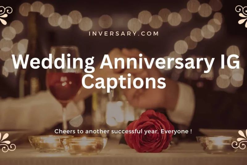 101+ Emotional Wedding Anniversary IG Captions in 2026