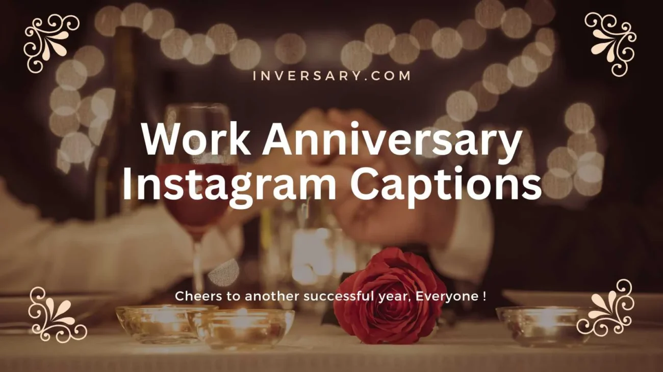 Work Anniversary Instagram Captions