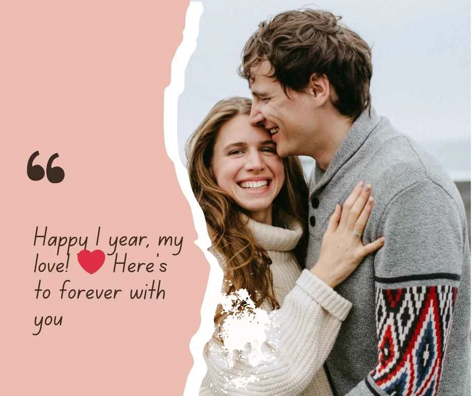 1 Year Anniversary Captions for Husband
