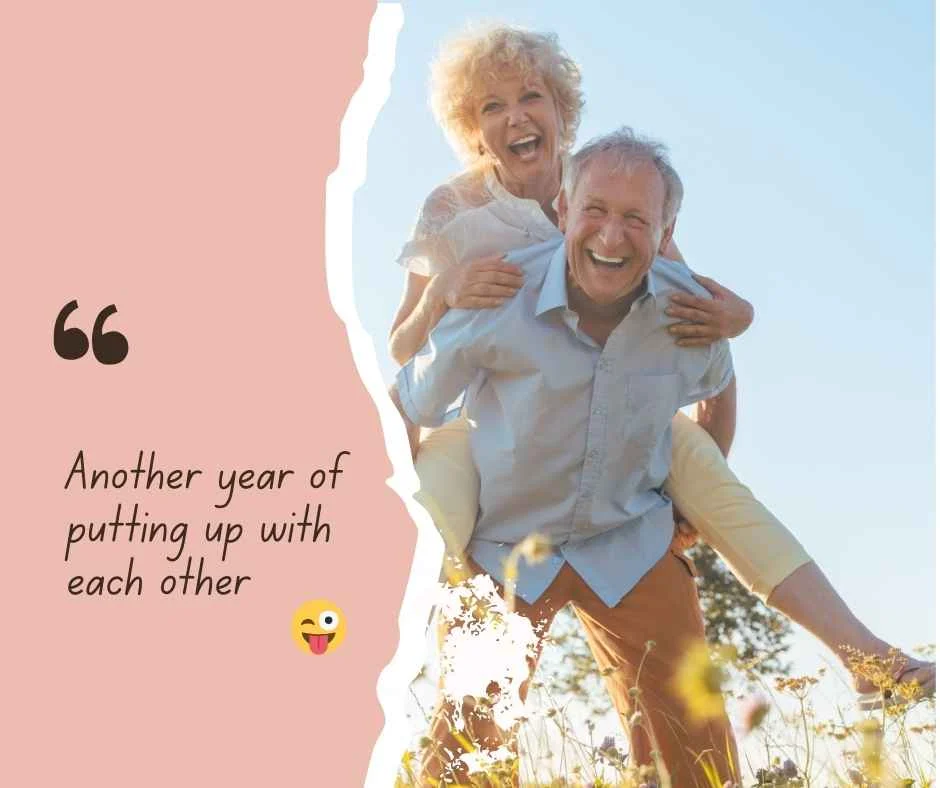Funny & Playful Anniversary Captions