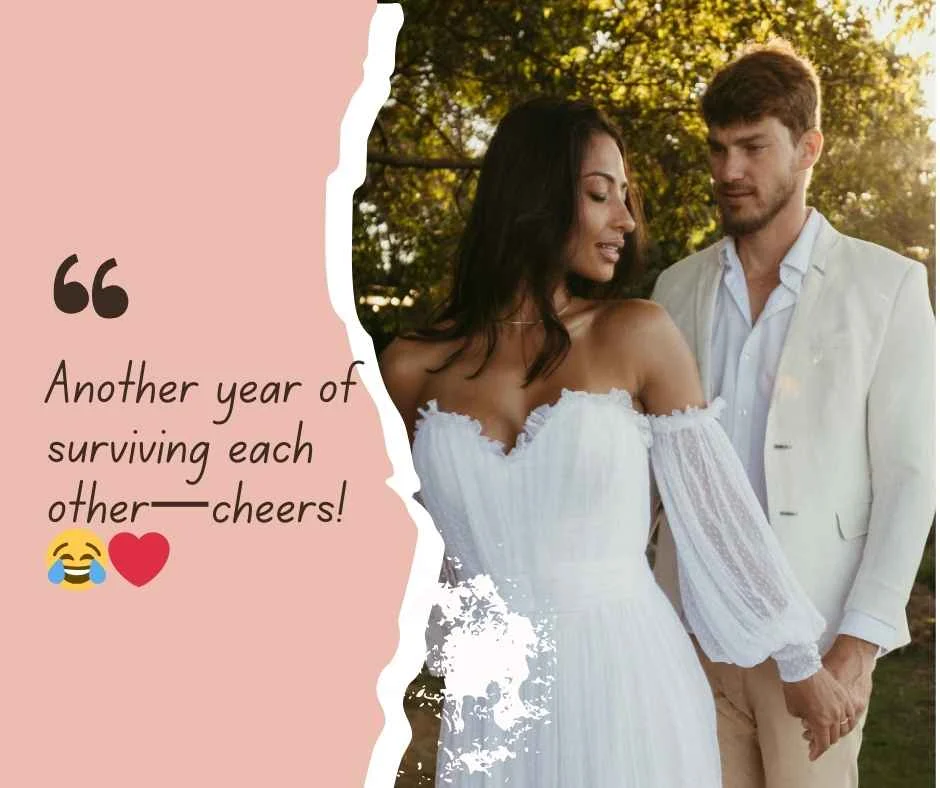 Funny Anniversary Greetings for Lighthearted Couples
